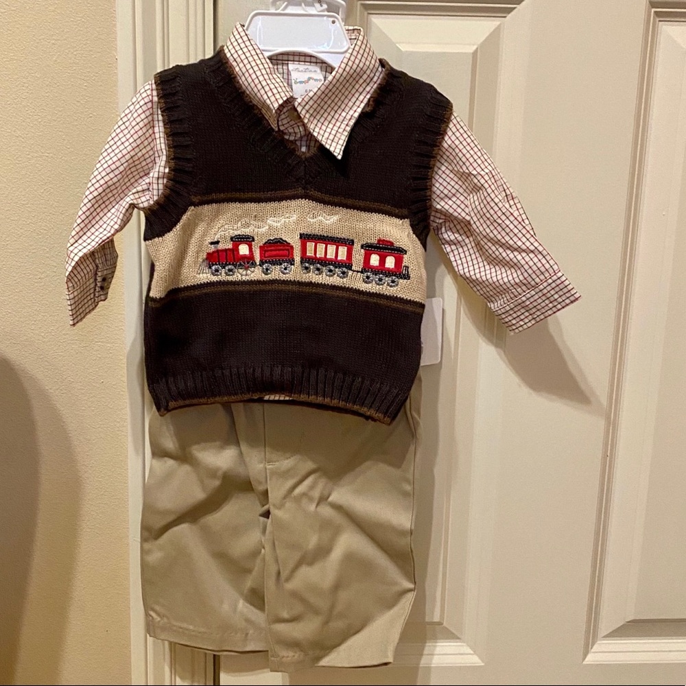 NWT fall/winter 3 piece set for baby boy